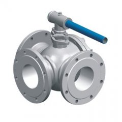 Q45F四密封三通球阀(一体式)的图片