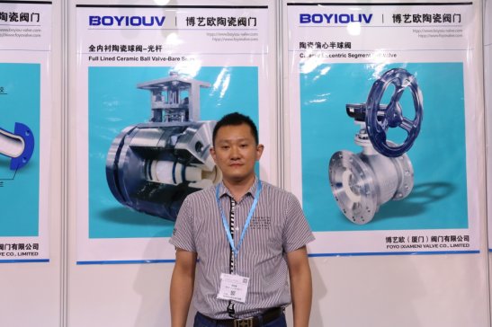 适用于锂电正负极材料输送的陶瓷阀门及陶瓷管件——访博艺欧（厦门）阀门有限公司总经理刘江波