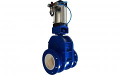 陶瓷双闸板出料阀的图片