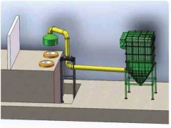 中频炉收尘系统的图片