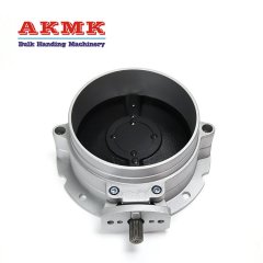 单法兰铸铁阀体 DN100-DN400 粉料专用的图片