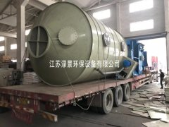 废气喷淋塔处理设备PP不锈钢碳钢材质的图片