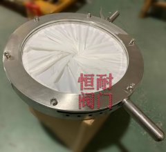 气动虹膜阀，不锈钢光圈阀，吨袋物料阀的图片