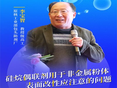 【研讨会】硅烷偶联剂用于非金属粉体表面改性应注意的问题
