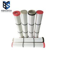 仓顶除尘器滤芯 搅拌站除尘滤芯 粉末回收除尘滤芯博盛朗的图片