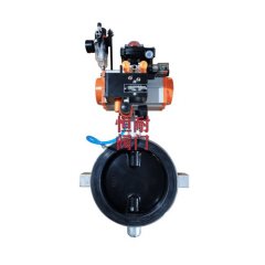 耐温180℃充气密封蝶阀的图片