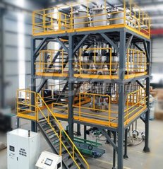 全自动粉体配料混合称重计量供料系统的图片