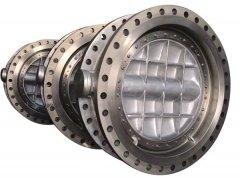 传动涡轮不锈钢蝶阀的图片