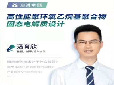 福州大学汤育欣教授：高性能聚环氧乙烷基聚合物固态电解质设计