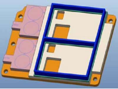 基于高密度、小型化的陶瓷一体化封装