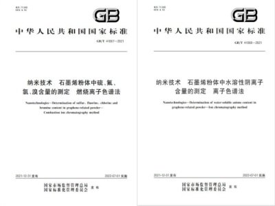 重磅！又两项石墨烯领域国家标准正式发布
