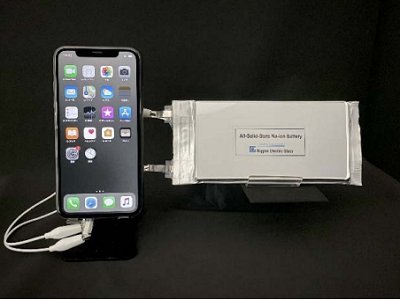 不使用稀有金属的全固态钠离子电池问世