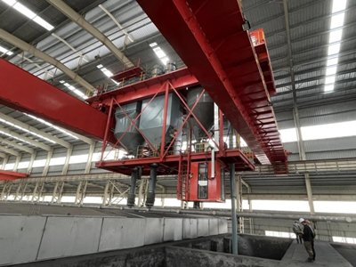 山西省长治市沁源县年产1.5万吨负极材料项目顺利试产