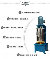 30KG硅藻泥色粉打粉机的图片