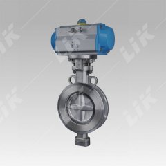 进口气动硬密封蝶阀的图片