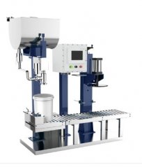 料斗型灌装机的图片