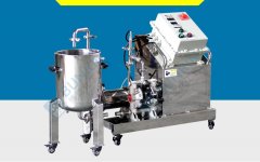 WS2 实验室中试卧式砂磨机的图片