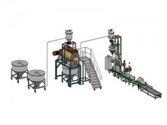 大袋称重螺杆充填包装机的图片