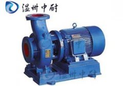 ISW型卧式管道离心泵的图片