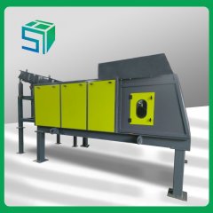 电厂炉渣料电路板破碎料筛分的图片