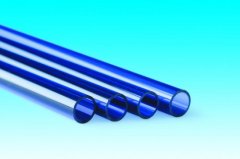 蓝色石英管的图片