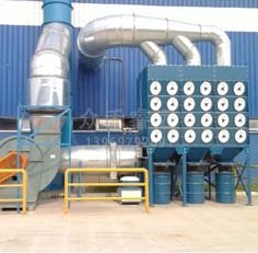 HR系列竖插式滤筒除尘器的图片