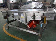 不锈钢直线振动筛的图片