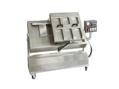 倾斜式双室真空包装机的图片