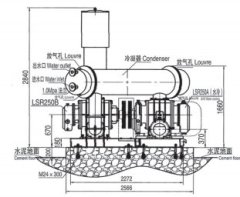 CTSR250B 双级高压罗茨鼓风机的图片