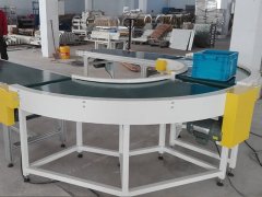 转弯皮带输送机的图片