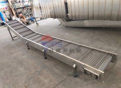 不锈钢网带提升机的图片