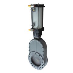 石子煤输送专用阀门的图片