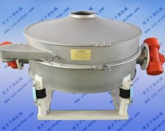 普钢材质直排振动筛的图片