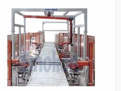 全自动上护角缠绕包装机的图片