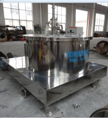 PG 平板式手动刮刀下部卸料离心机的图片