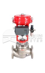 YSIQ(D)10系列气/电动智能型单座调节阀的图片