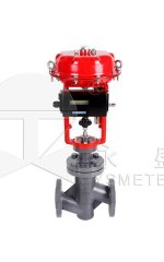 YSIQ(D)10F系列气/电动智能型衬氟塑单座调节阀的图片