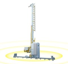 单立柱堆垛机的图片