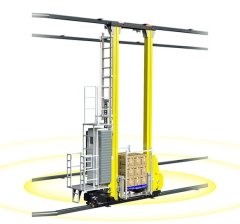 转弯堆垛机的图片