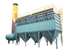 大型布袋除尘器的图片