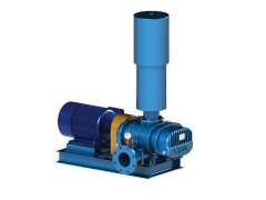 水泥粉煤灰玻璃微珠输送罗茨风机的图片