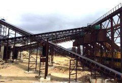 皮带式输送机的图片