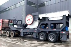 粗碎移动破碎站的图片