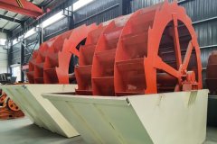 轮斗式洗砂机的图片