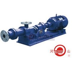 I-1B系列不锈钢螺杆泵(浓浆泵)的图片