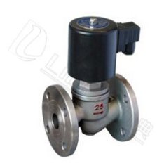 法兰式不锈钢活塞电磁阀的图片