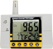 3445壁挂式空气温湿度二氧化碳测量仪的图片