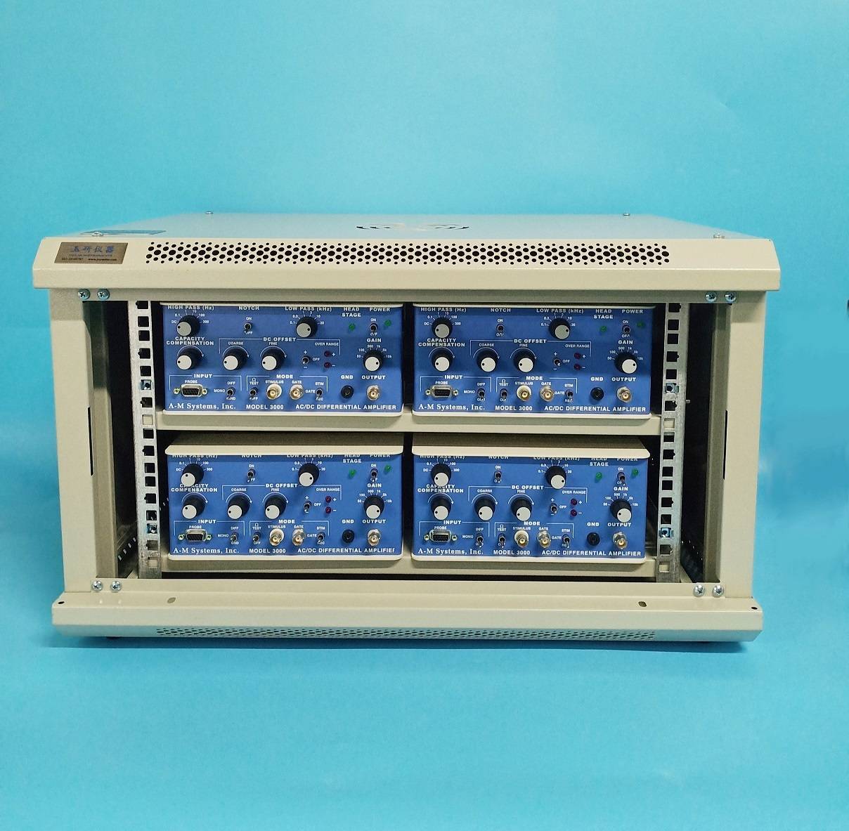 Model 3600 16-Channel微电极放大器的图片