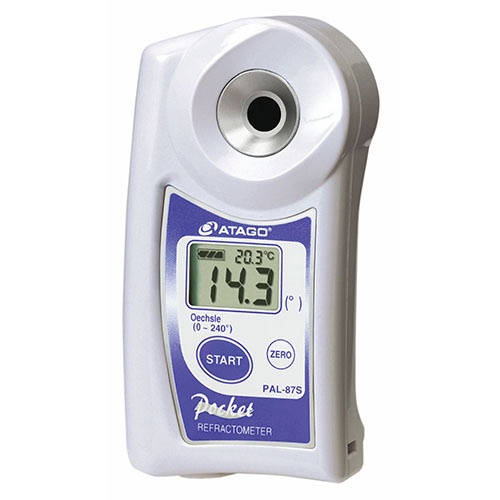 爱拓PAL-87S双标度数显葡萄酒浓度计折射仪的图片