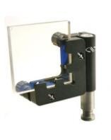 铝制反射镜调节架，侧夹式镜架的图片